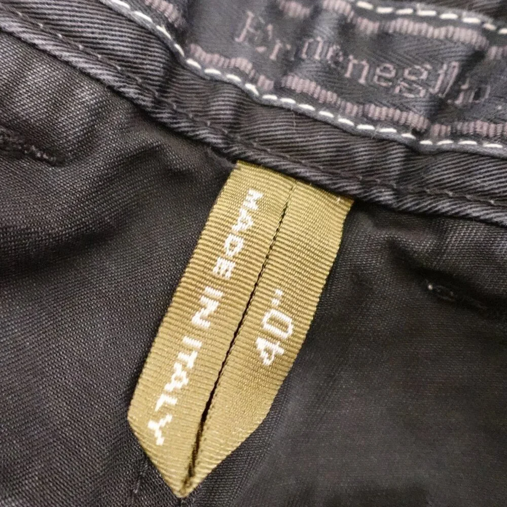 Ermenegildo Zegna jeans relaxed straight men's 40‎ black